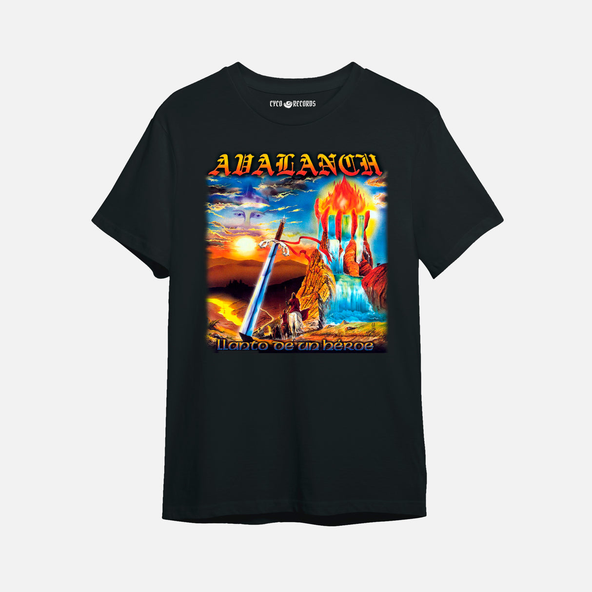 Avalanch - Llanto de un Heroe - Polera