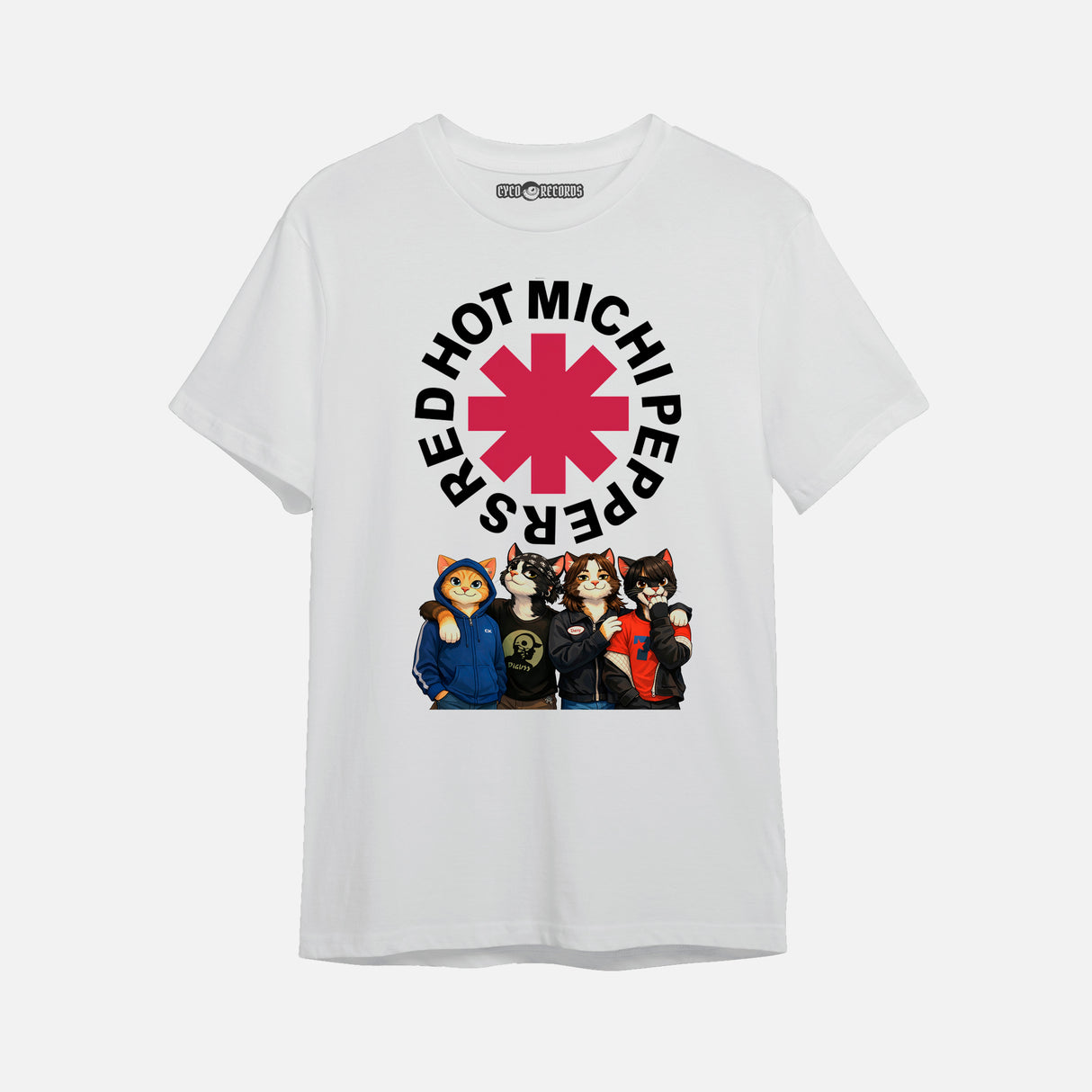 Gatos - RED HOT MICHI PEPPERS - Polera