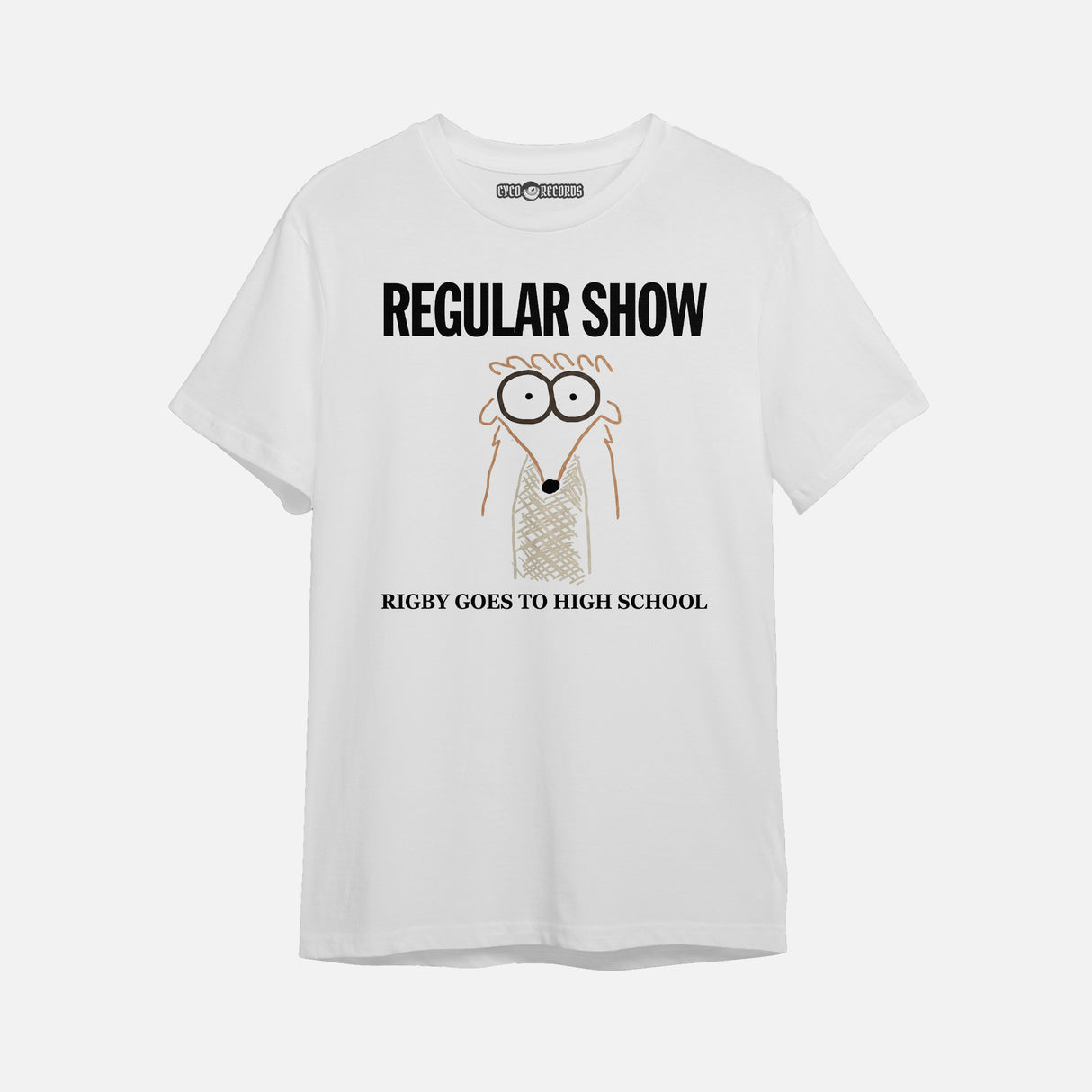 Regular Show - Rigby goes to School Descendents - Polera