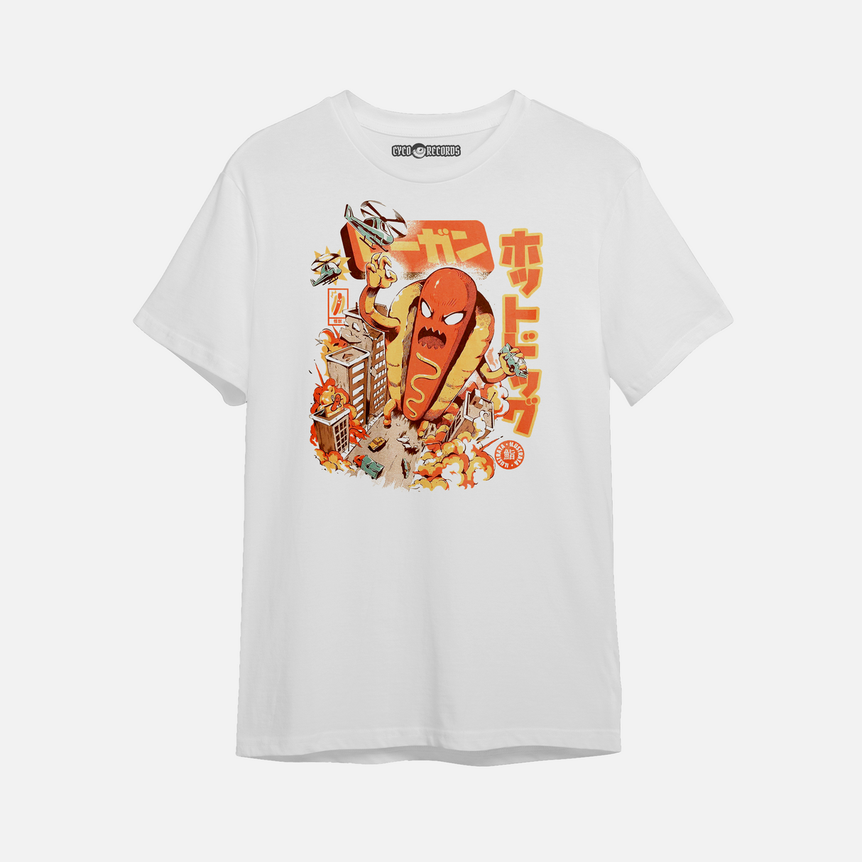 Hotzilla - Hotdog Godzilla - Polera