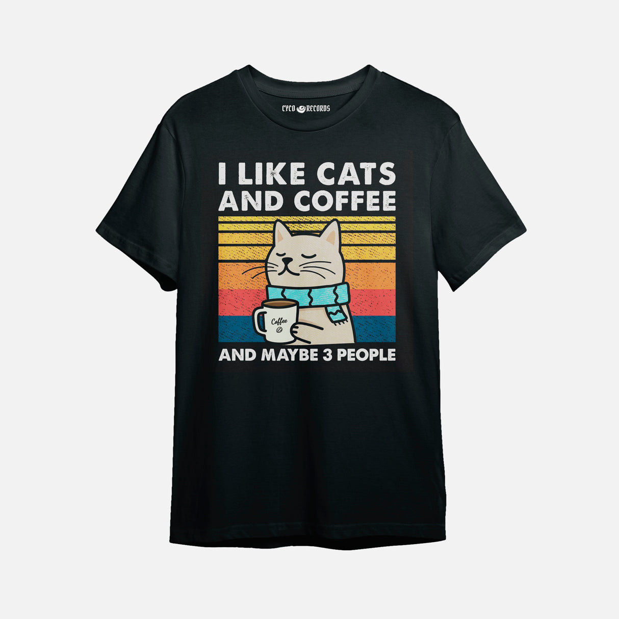 Gatos - I like Cats and Coffee - Polera