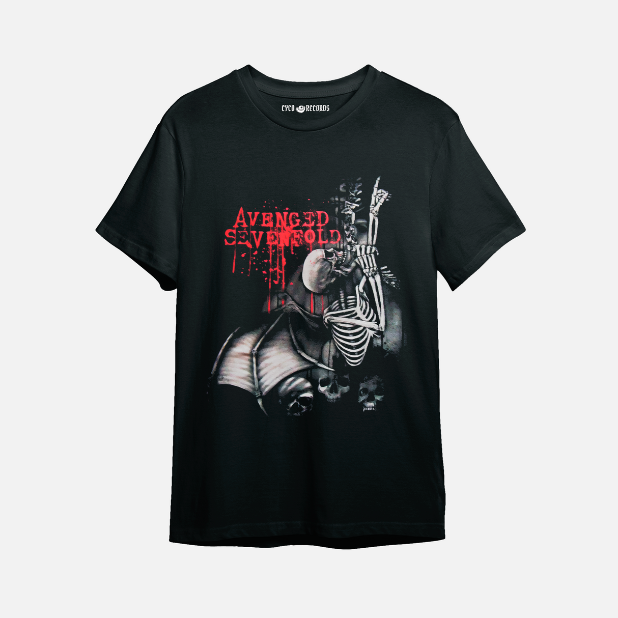 Avenged Sevenfold - Esqueleto alado - Polera