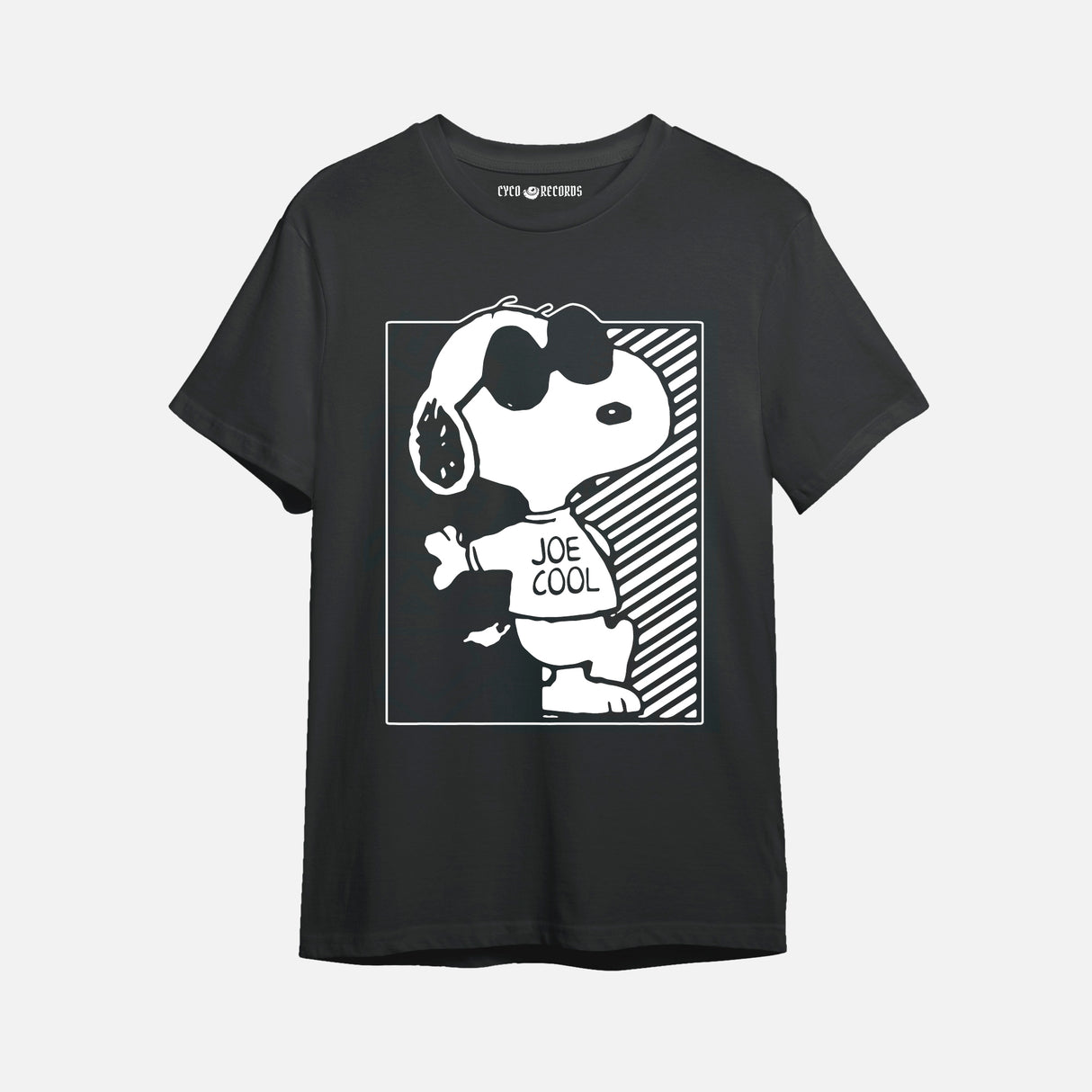 Snoopy - Joe Cool - Polera Negra