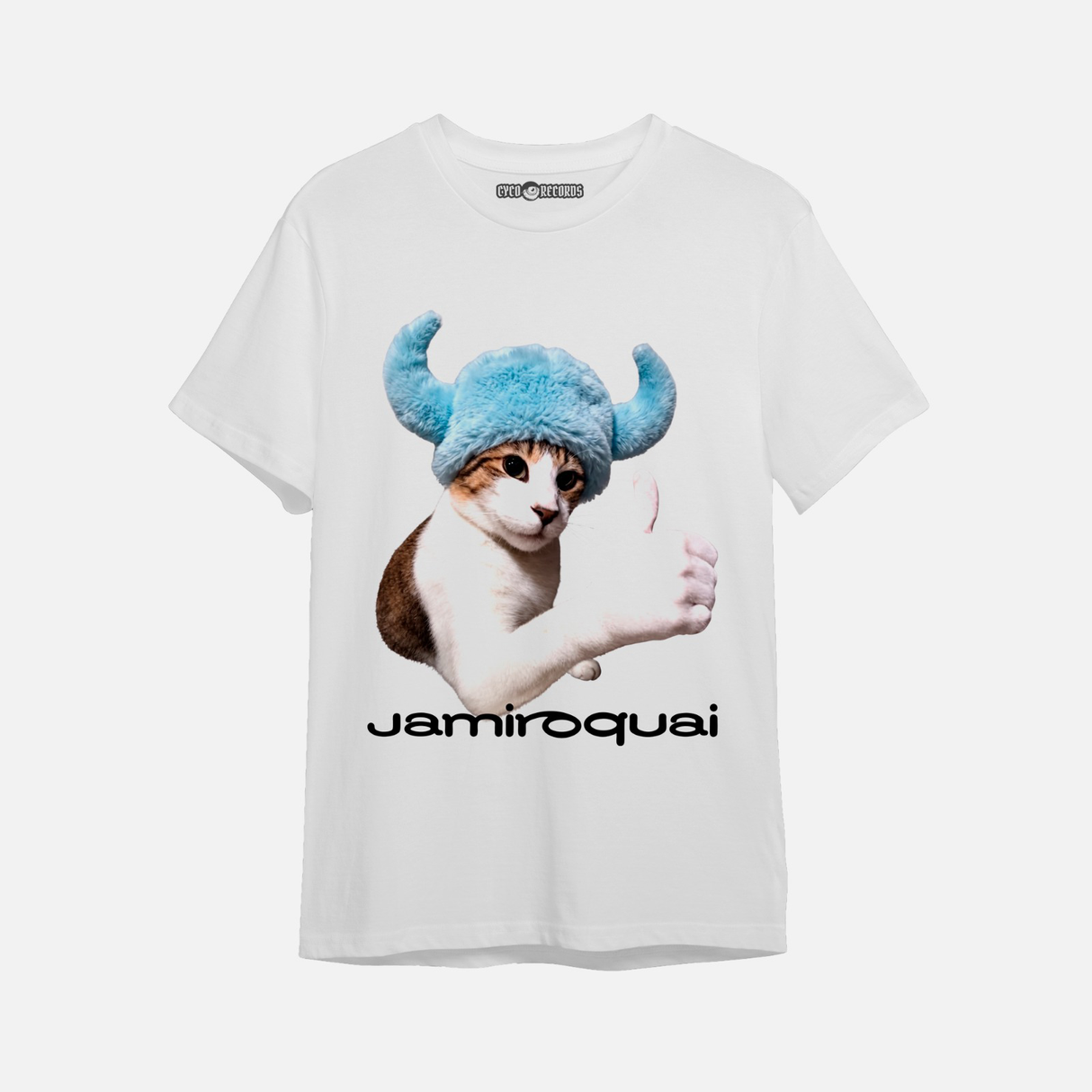 Jamiroquai - Ok Cat Blue Hat - Polera