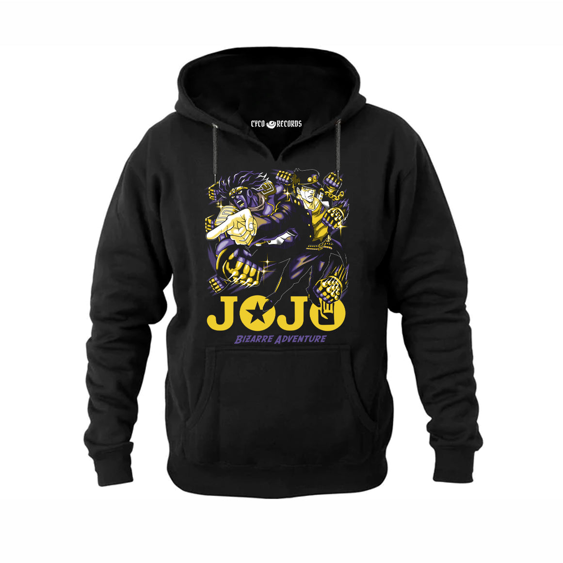 Jojo_s Bizarre Adventure - Jotaro y Star Platinum - Poleron Canguro