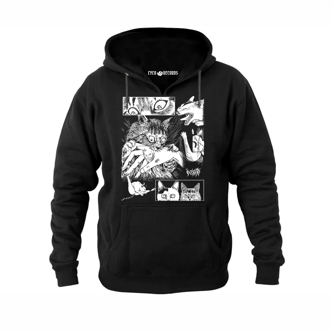 Junji Ito - Gatos - Poleron Canguro