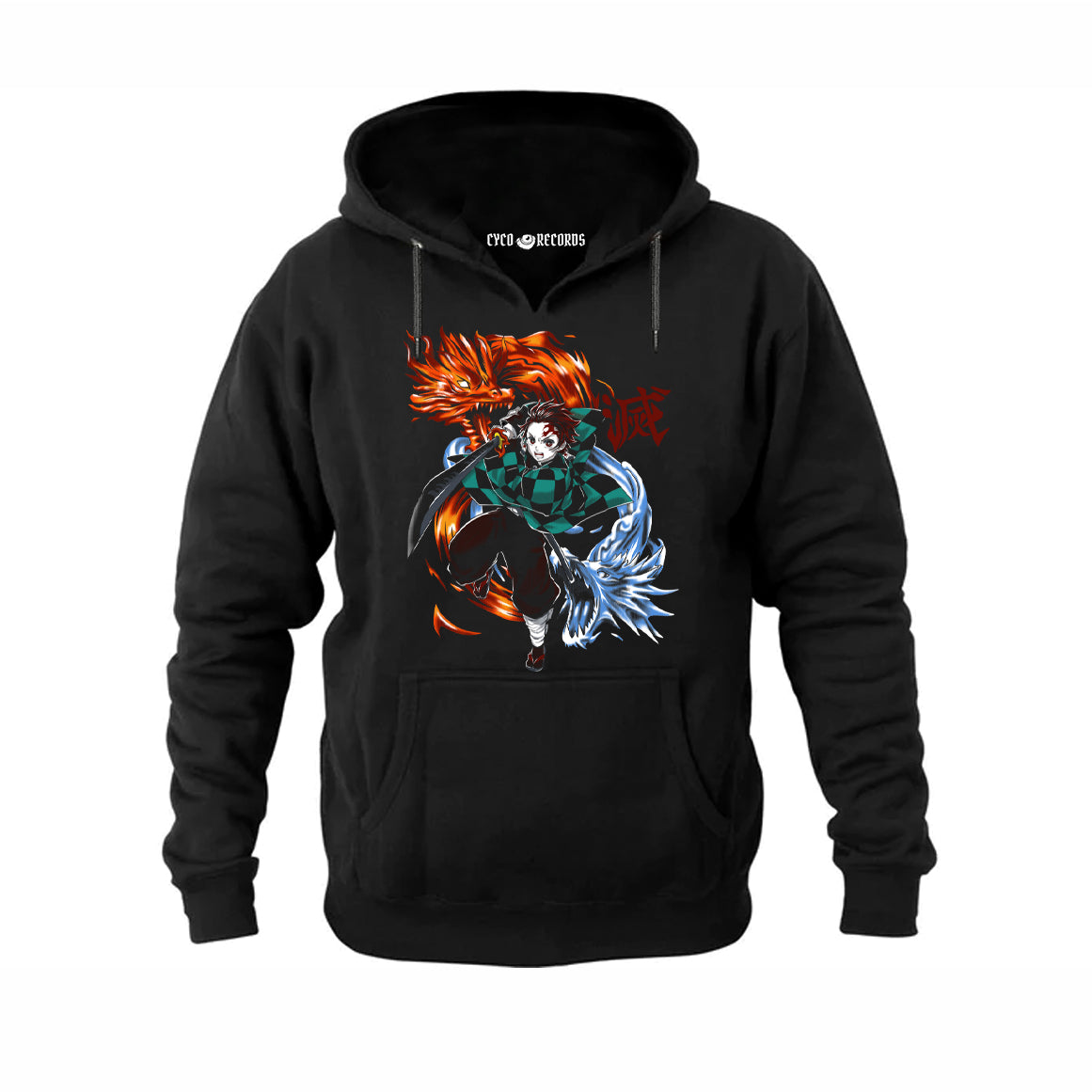 Kimetsu no Yaiba - Tanjiro Dragons - Poleron Canguro