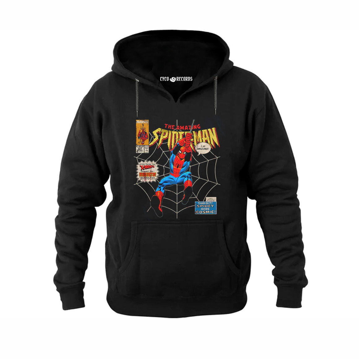 Spiderman - Amazing - Poleron Canguro