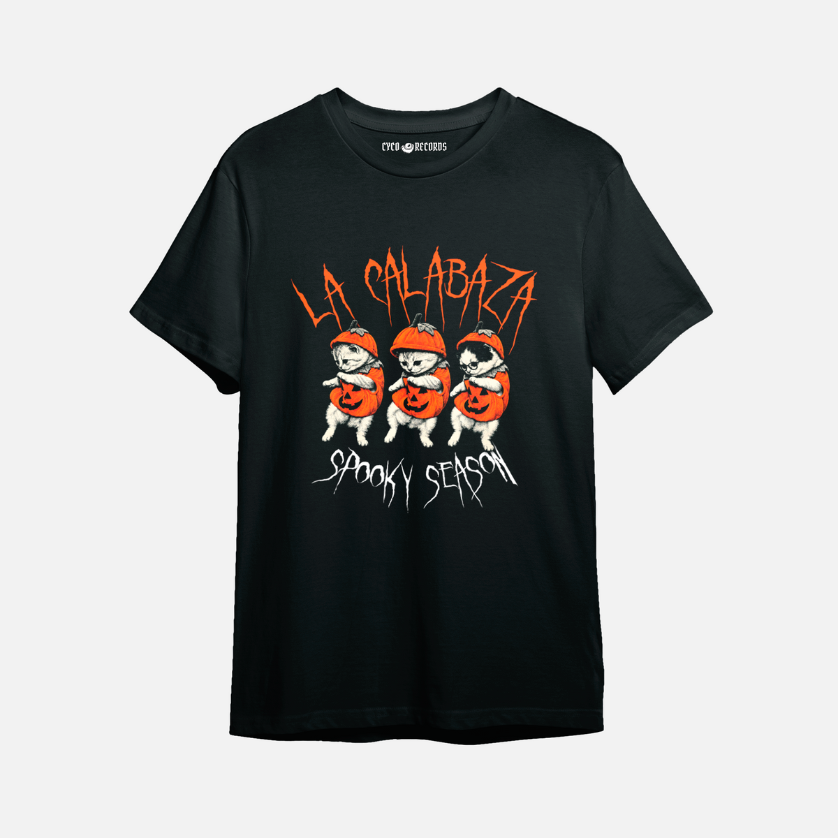 Halloween - La Calabaza Gatos - Polera