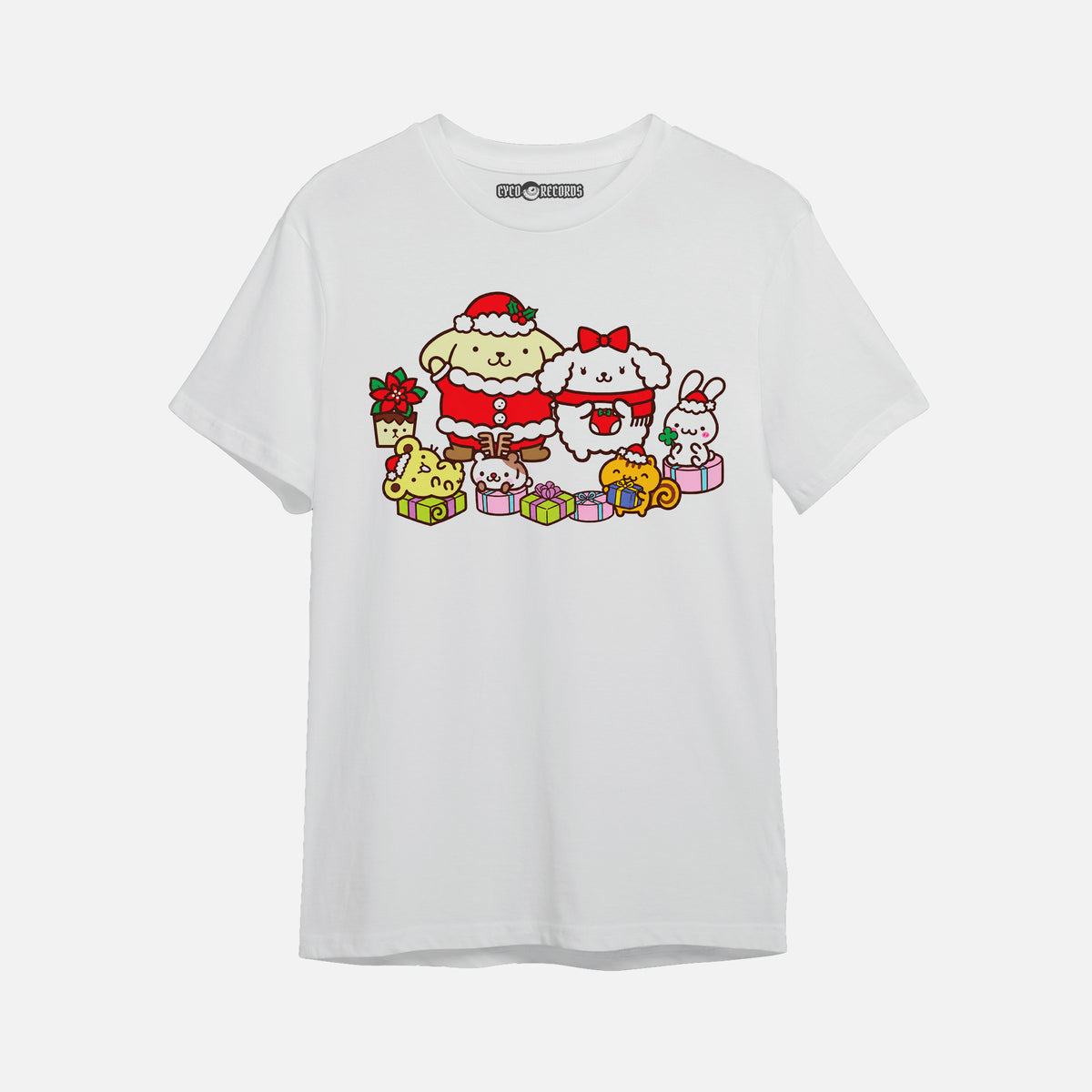 Pompompurin- Familia Navidena - Polera
