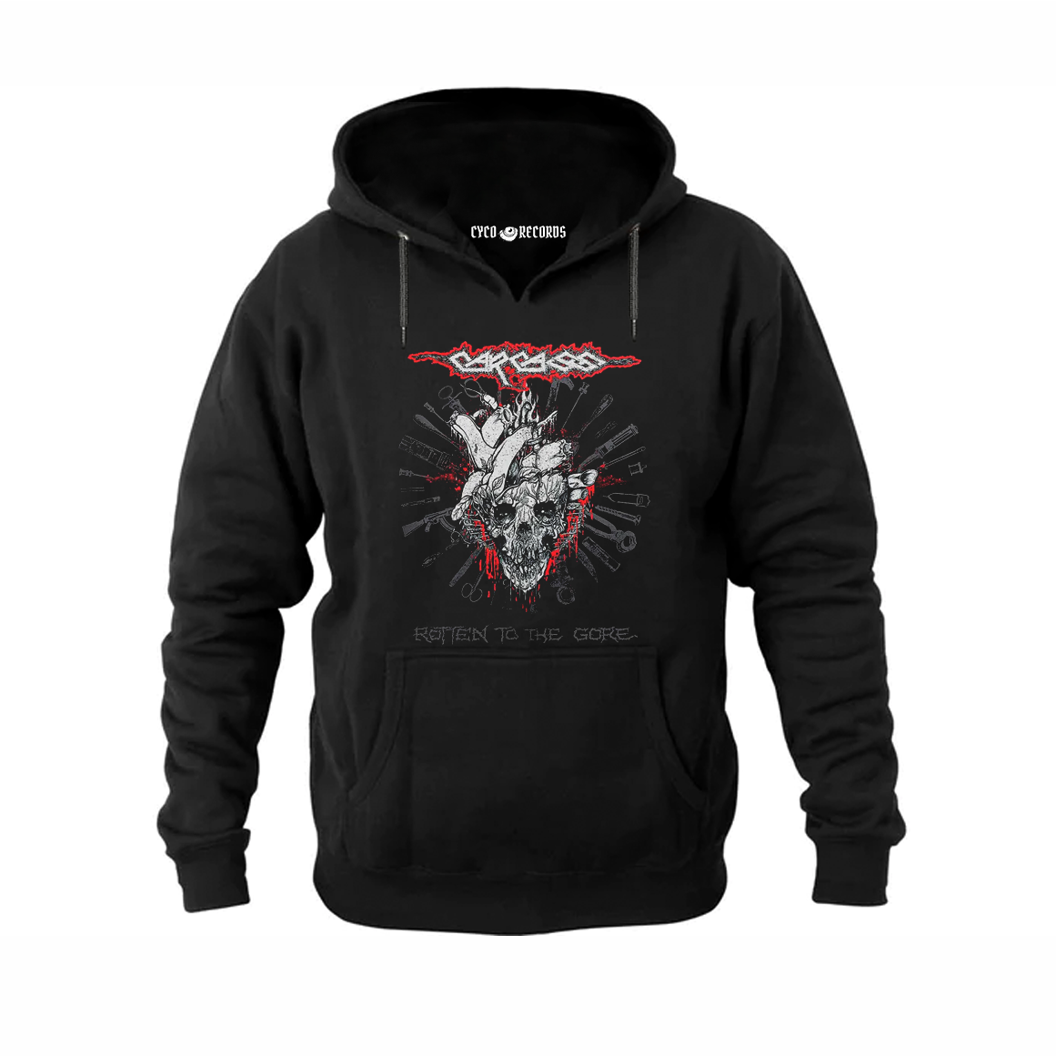 Carcass - Rotten to the gore - Poleron Canguro