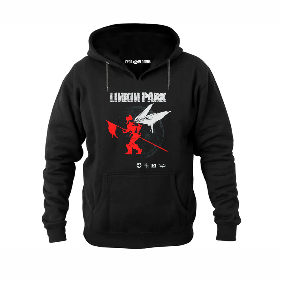 Linkin Park - Papercut Luna - Poleron Canguro