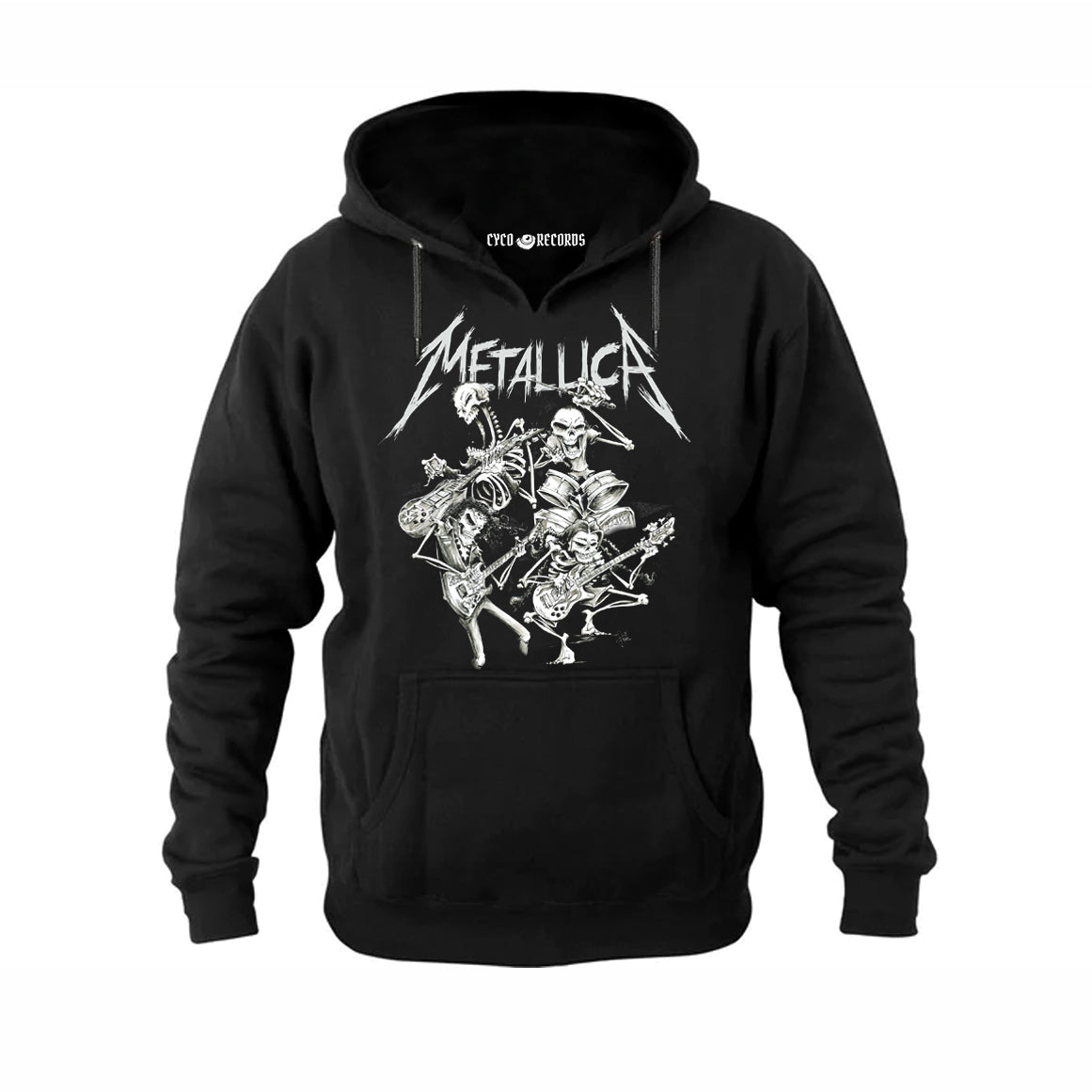 Metallica - Skull band - Poleron Canguro