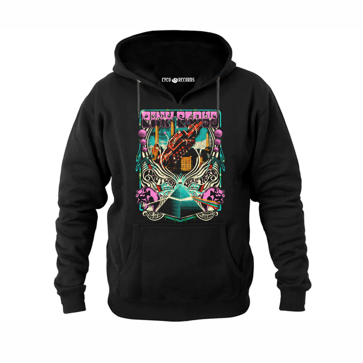 Pink Floyd - Collage Cyco - Poleron Canguro