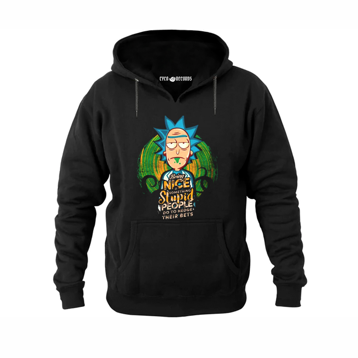 Rick And Morty - Bring Nice - Poleron Canguro