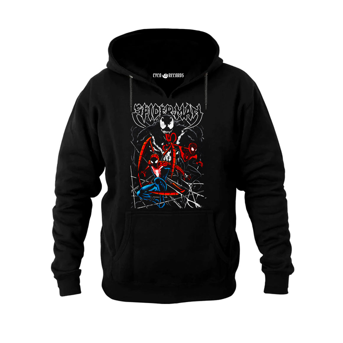 Spiderman - Miles Morales Metal - Poleron Canguro