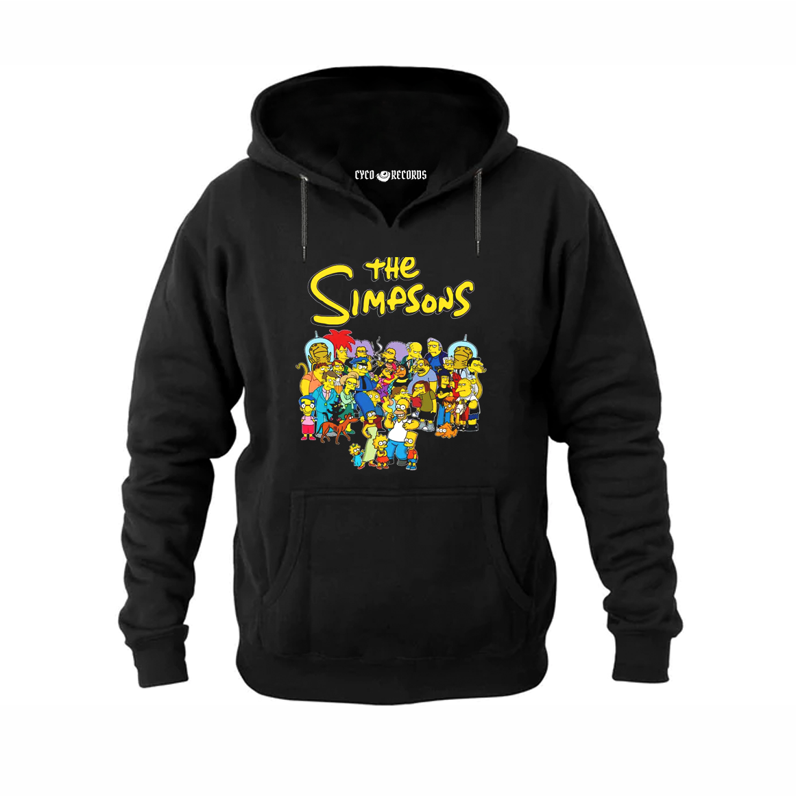 The Simpsons - Springfield Negra - Poleron Canguro