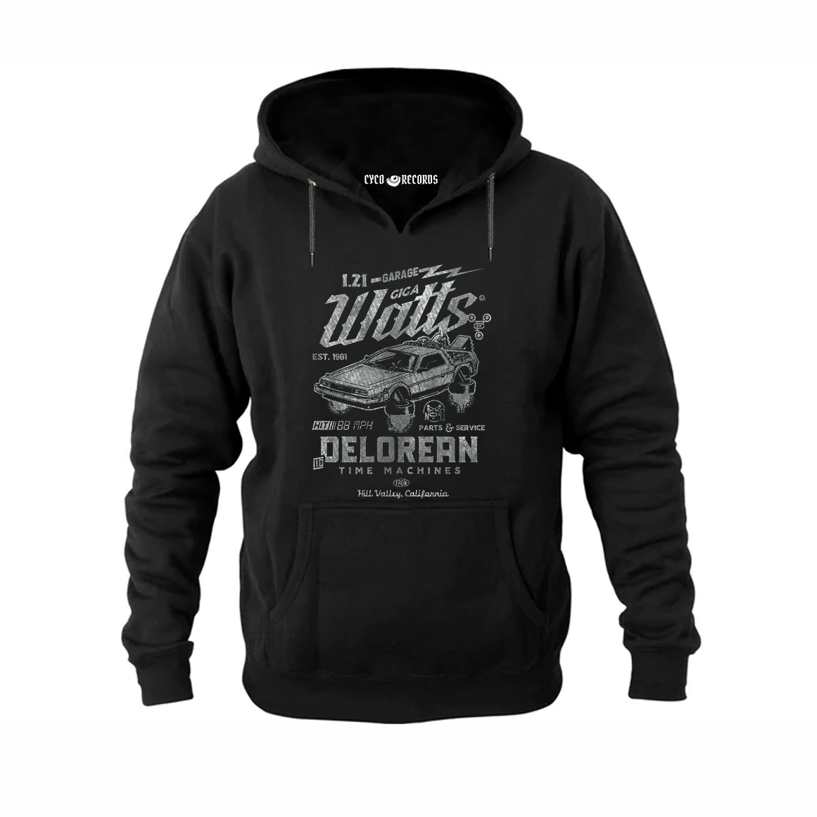 Volver Al Furuto - Delorean - Poleron Canguro