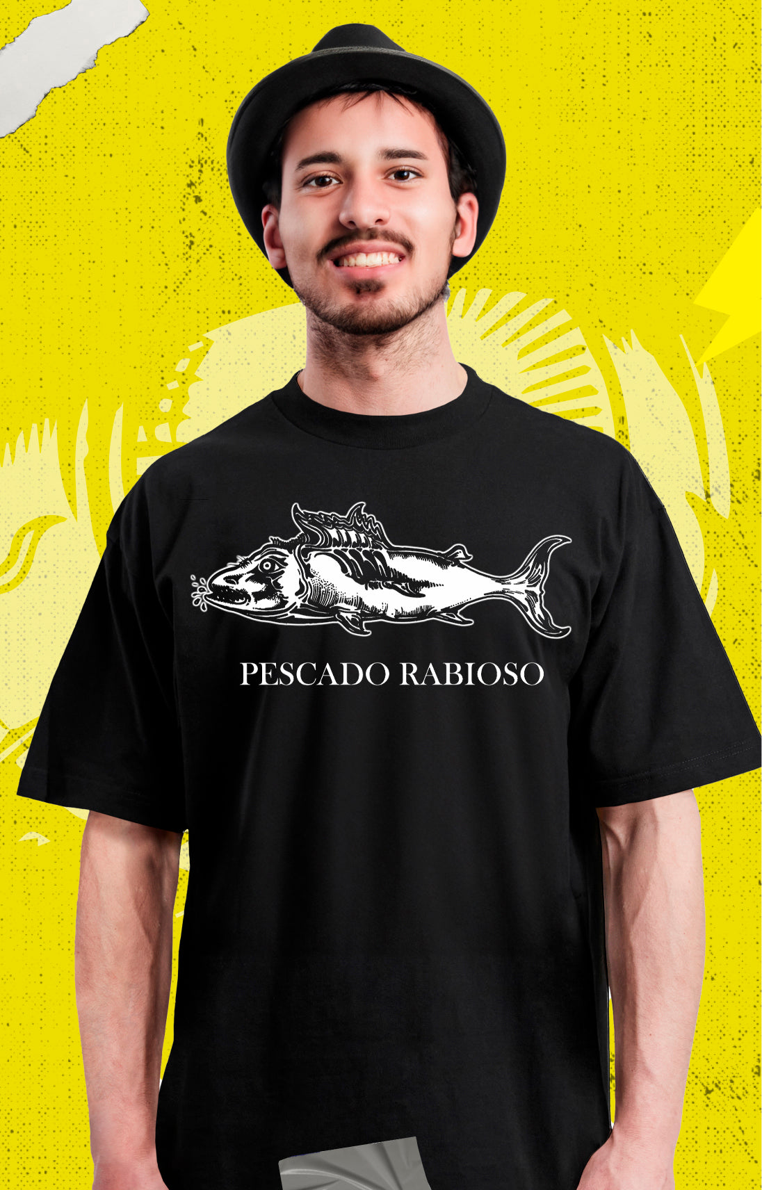 Pescado Rabioso - Pescado Logo - Polera