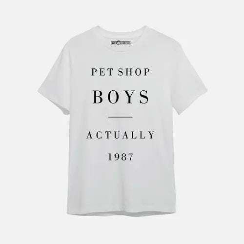 Pet Shop Boys - Actually 1987 - Polera