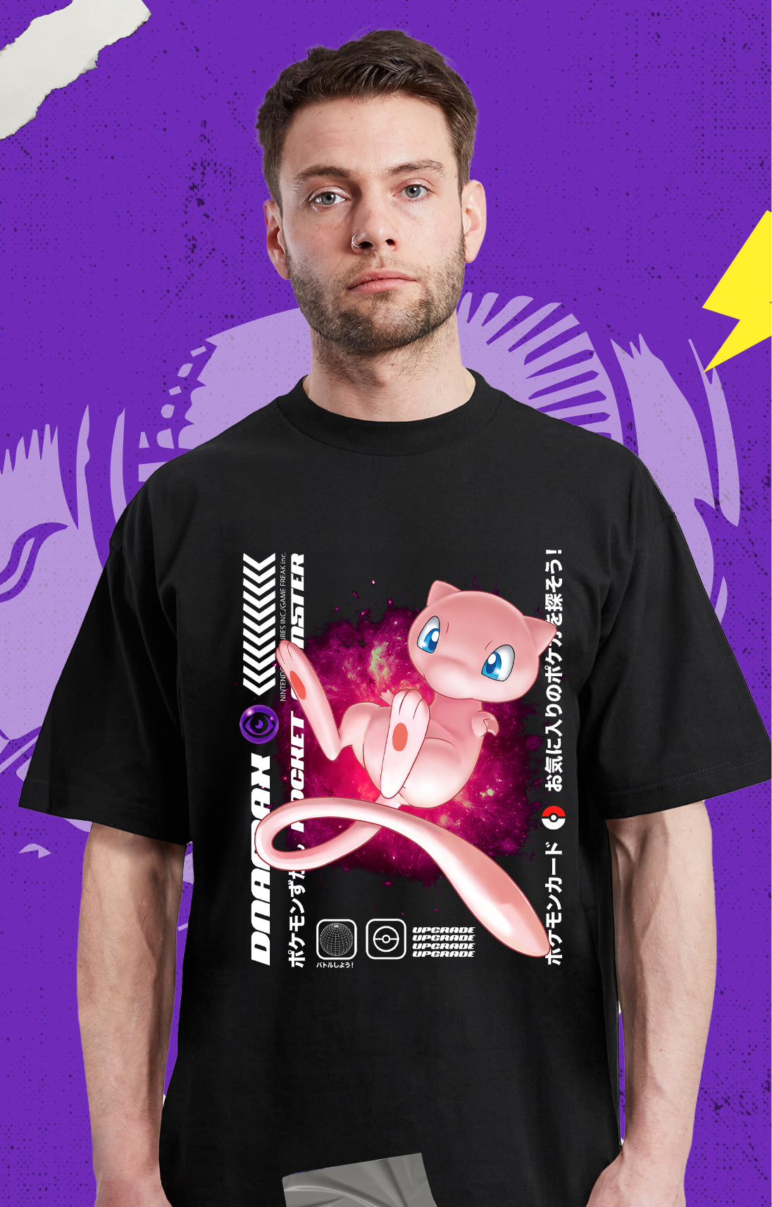 Pokemon Mew Streetwear Videojuegos - Polera - Polera