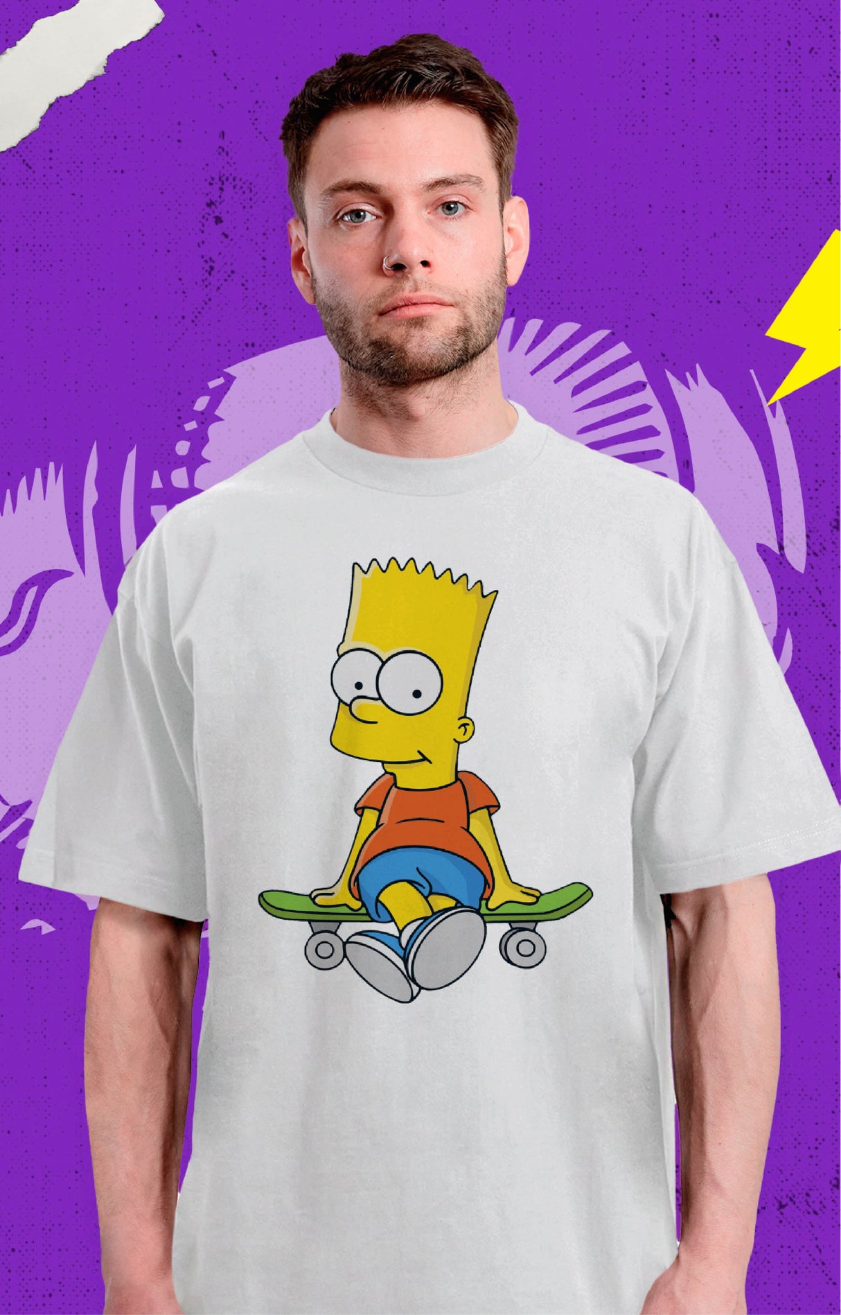 Los Simpsons - Bart Skate - Polera