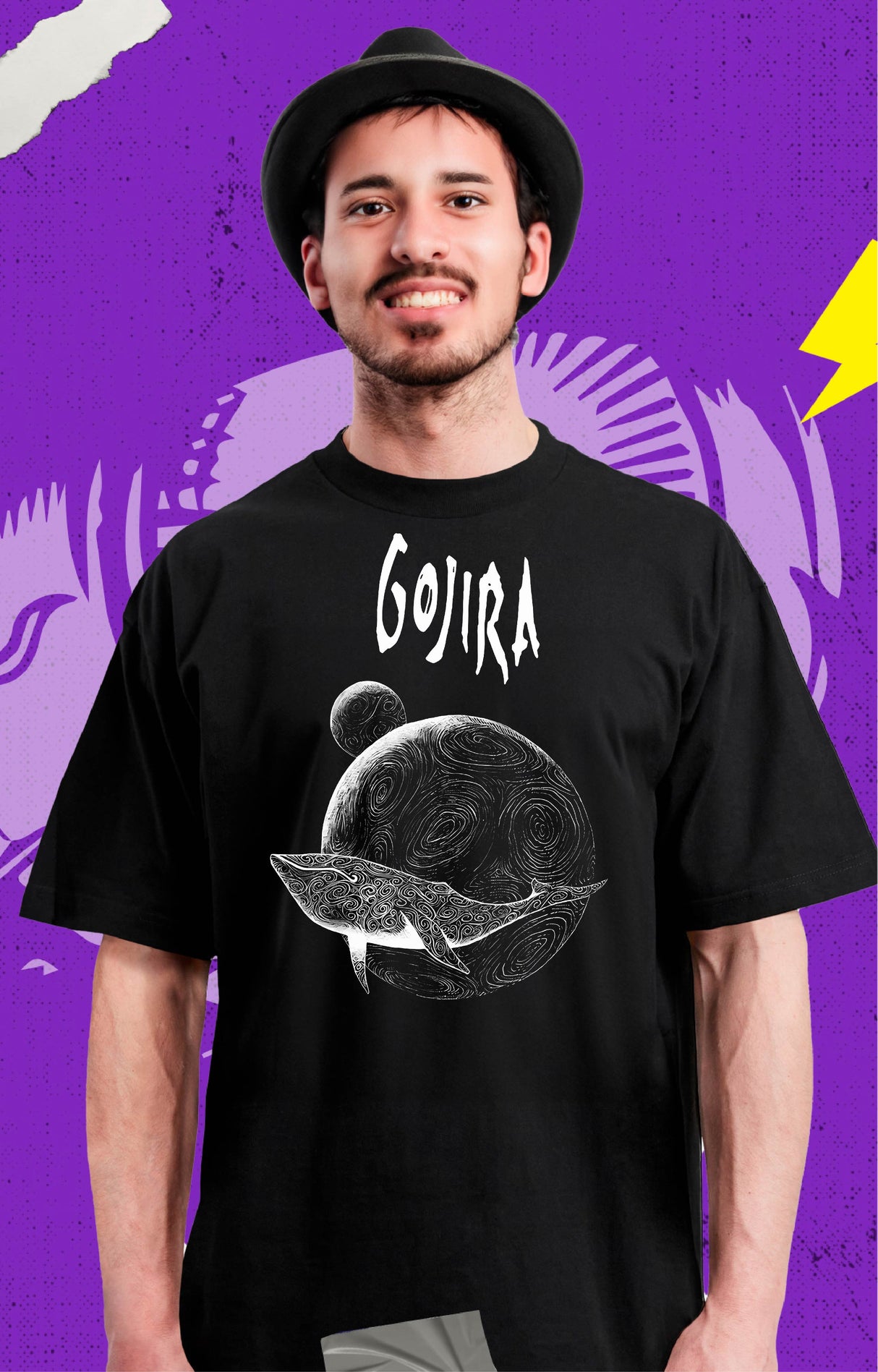 Gojira - From Mars To Sirius Negra - Polera
