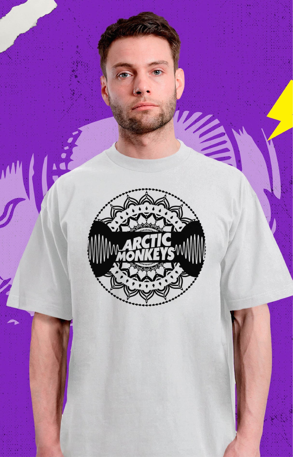 Arctic Monkeys - Logo Mandala - Polera