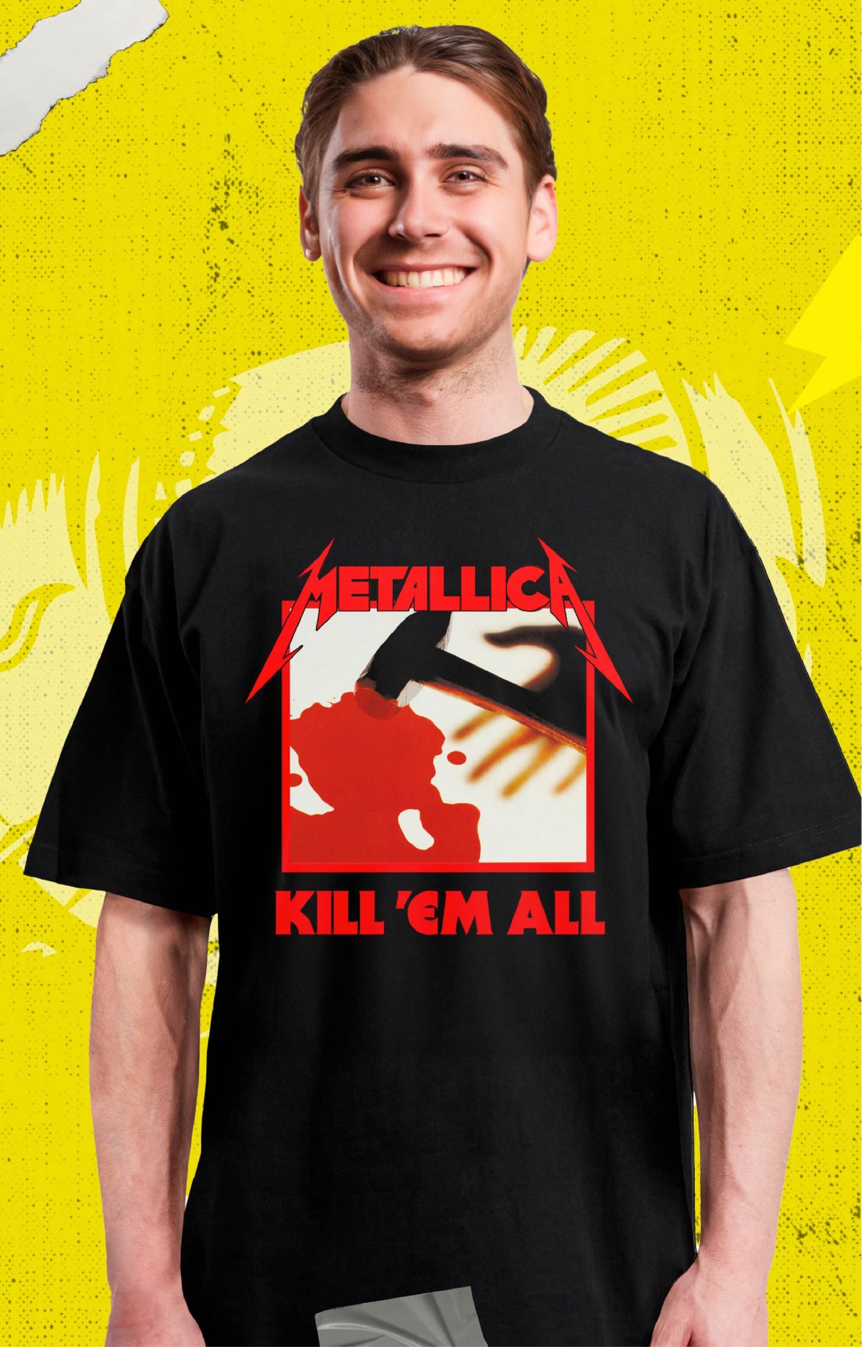 Metallica - Kill Em All - Polera
