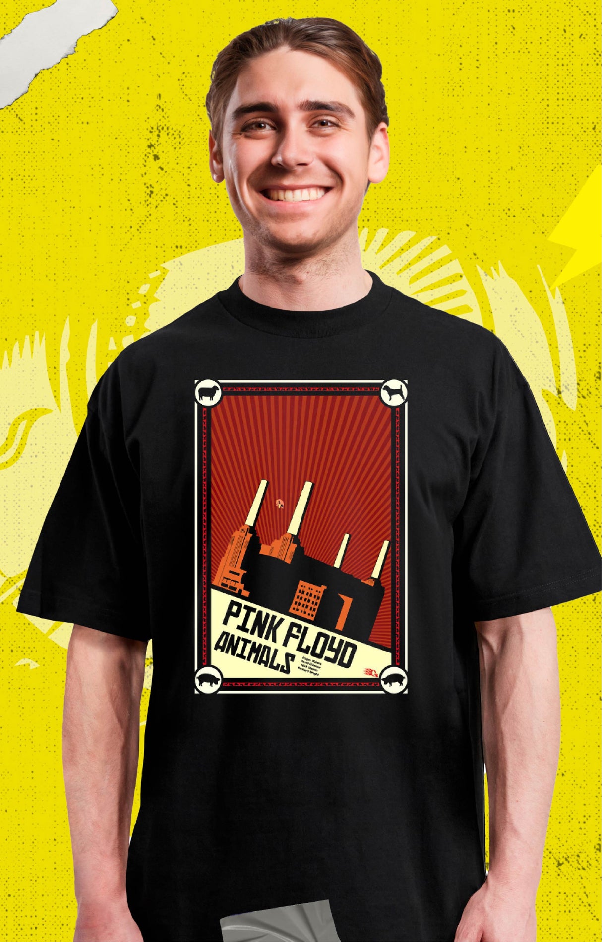 Pink Floyd - Animals Tour - Polera
