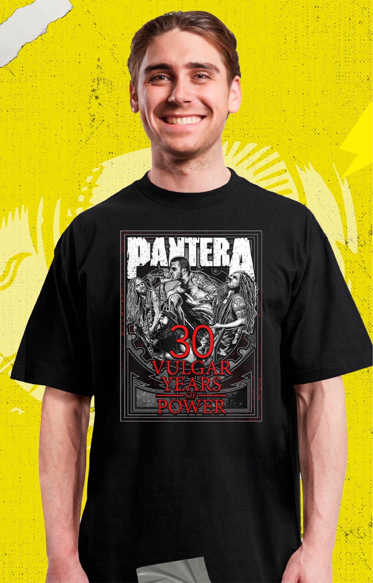 Pantera - 40 Vulgar Years - Polera