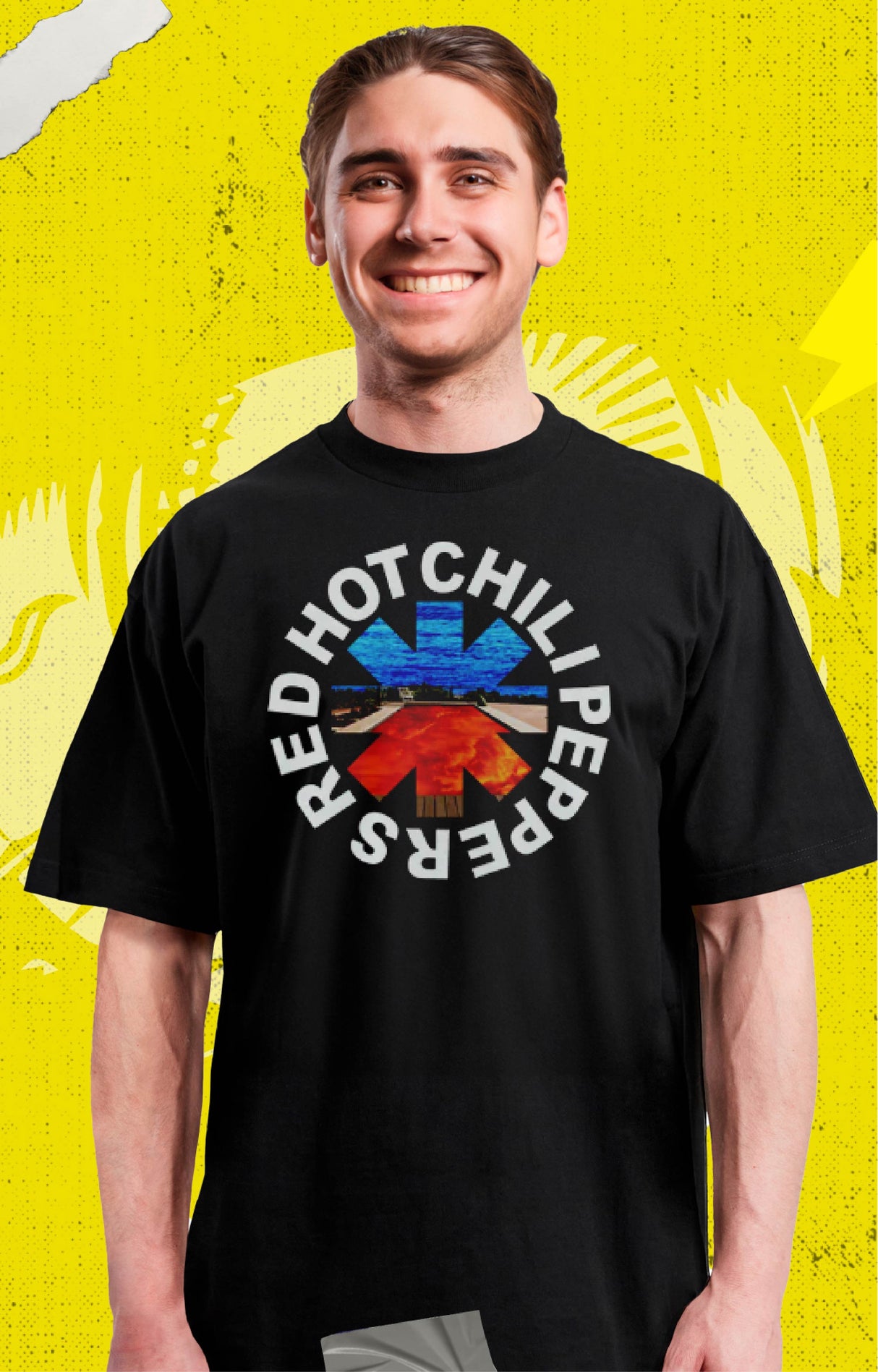 Red Hot Chili Peppers - Californication Logo - Polera