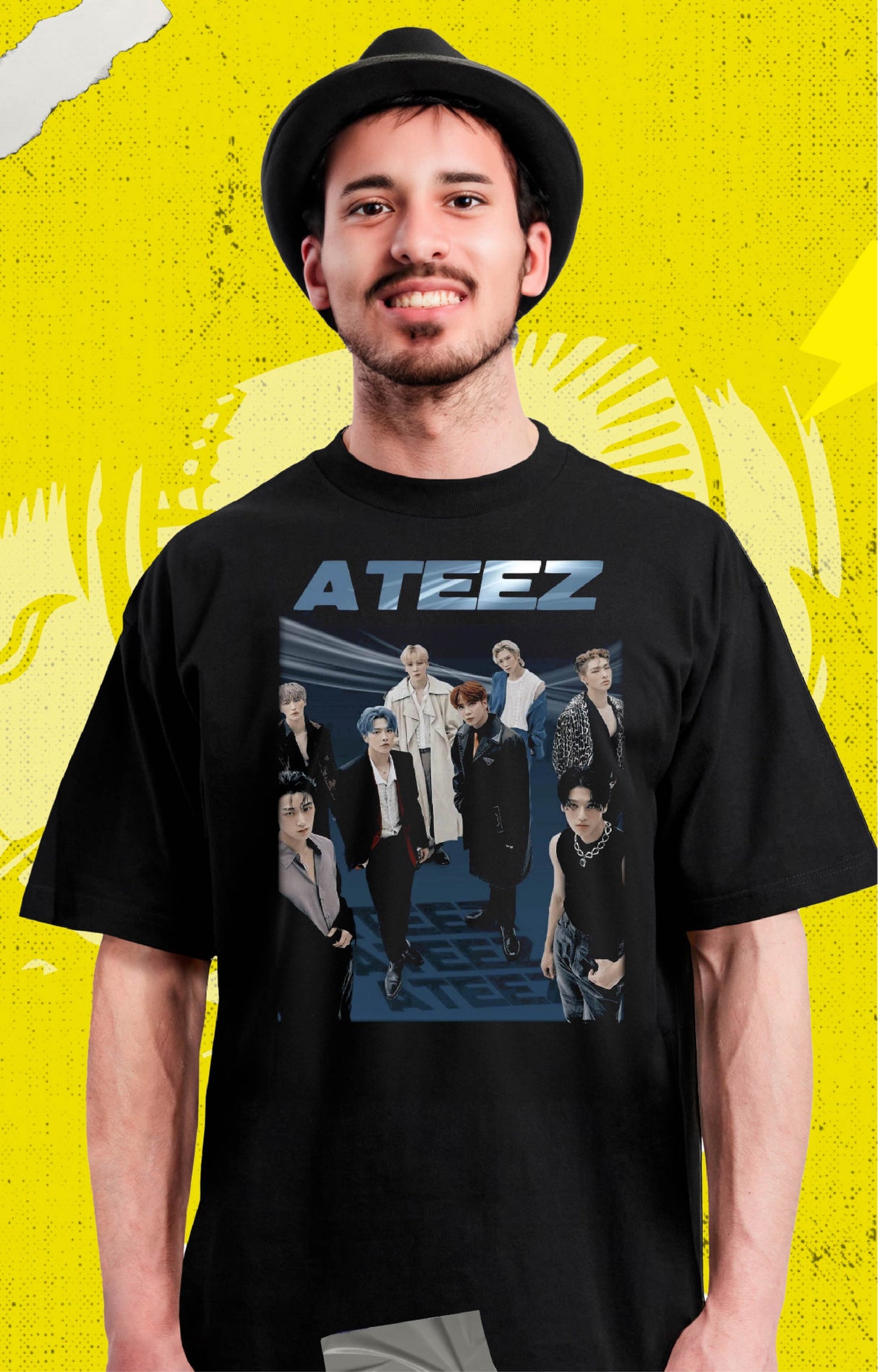 Ateez - Poster Boy Band - Polera