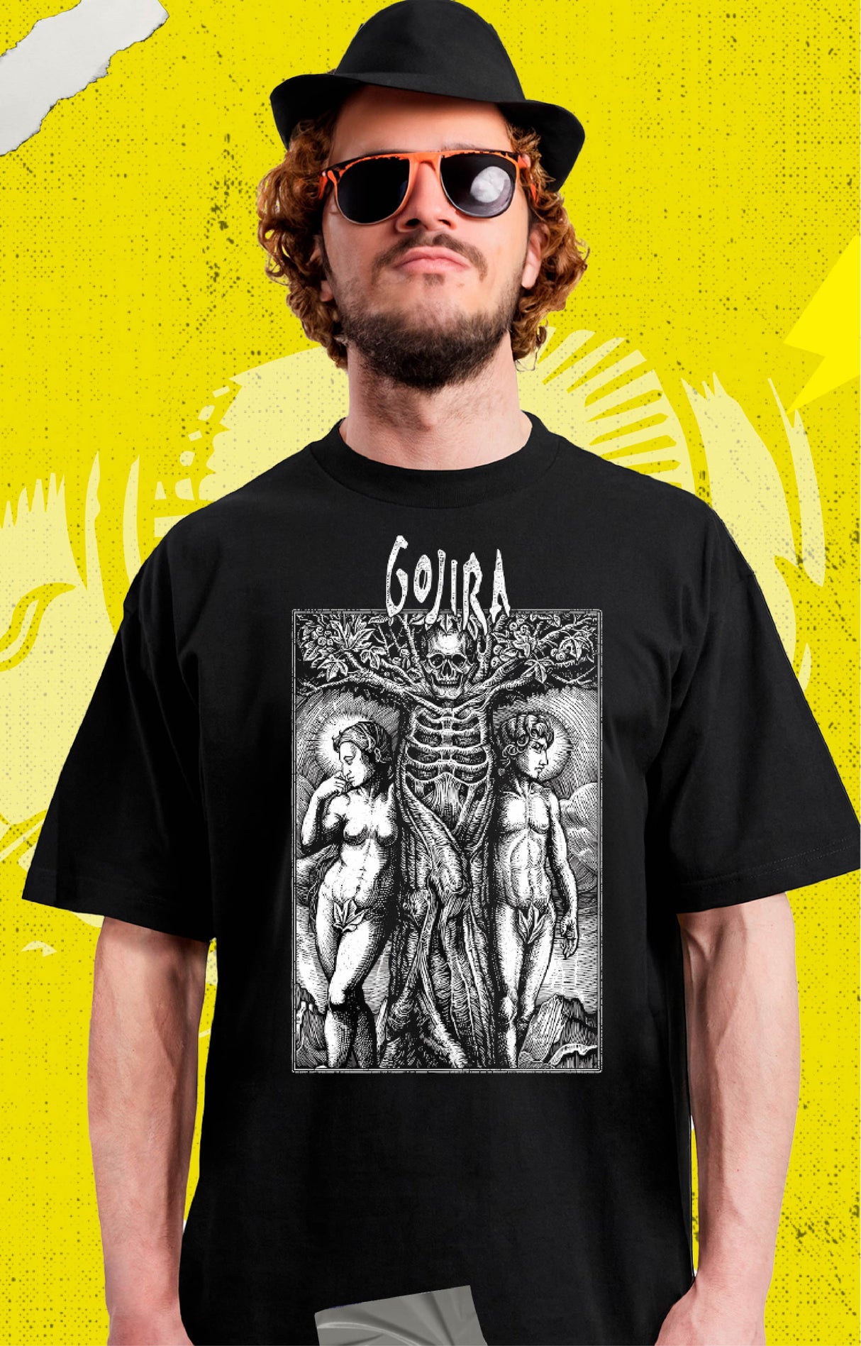 Gojira - Tree Skelly - Polera
