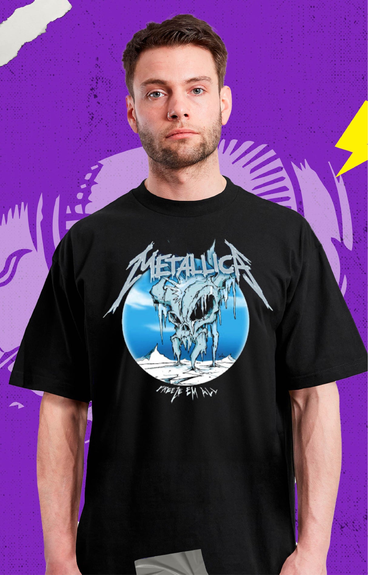 Metallica Freeze Em All - Metal - Polera