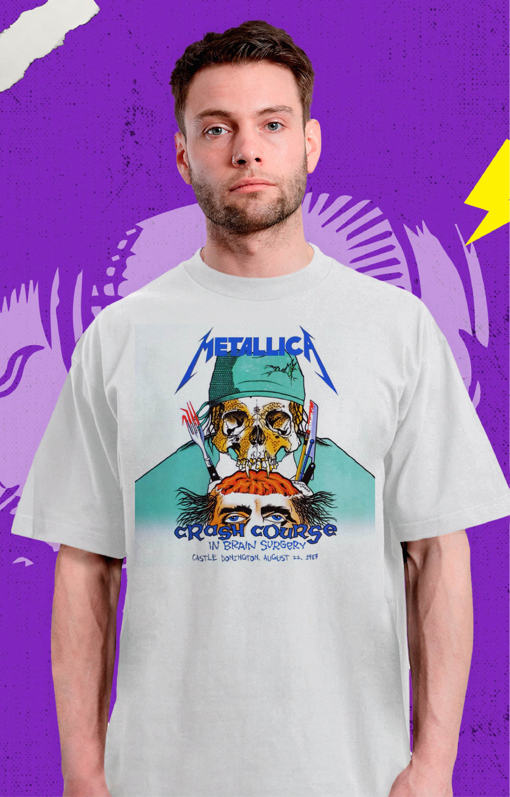 Metallica - Crash Course In Brain Surgery - Polera