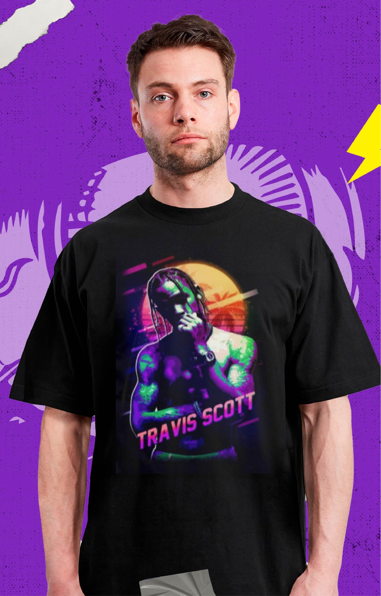 Travis Scott - Diseño 3 - Polera