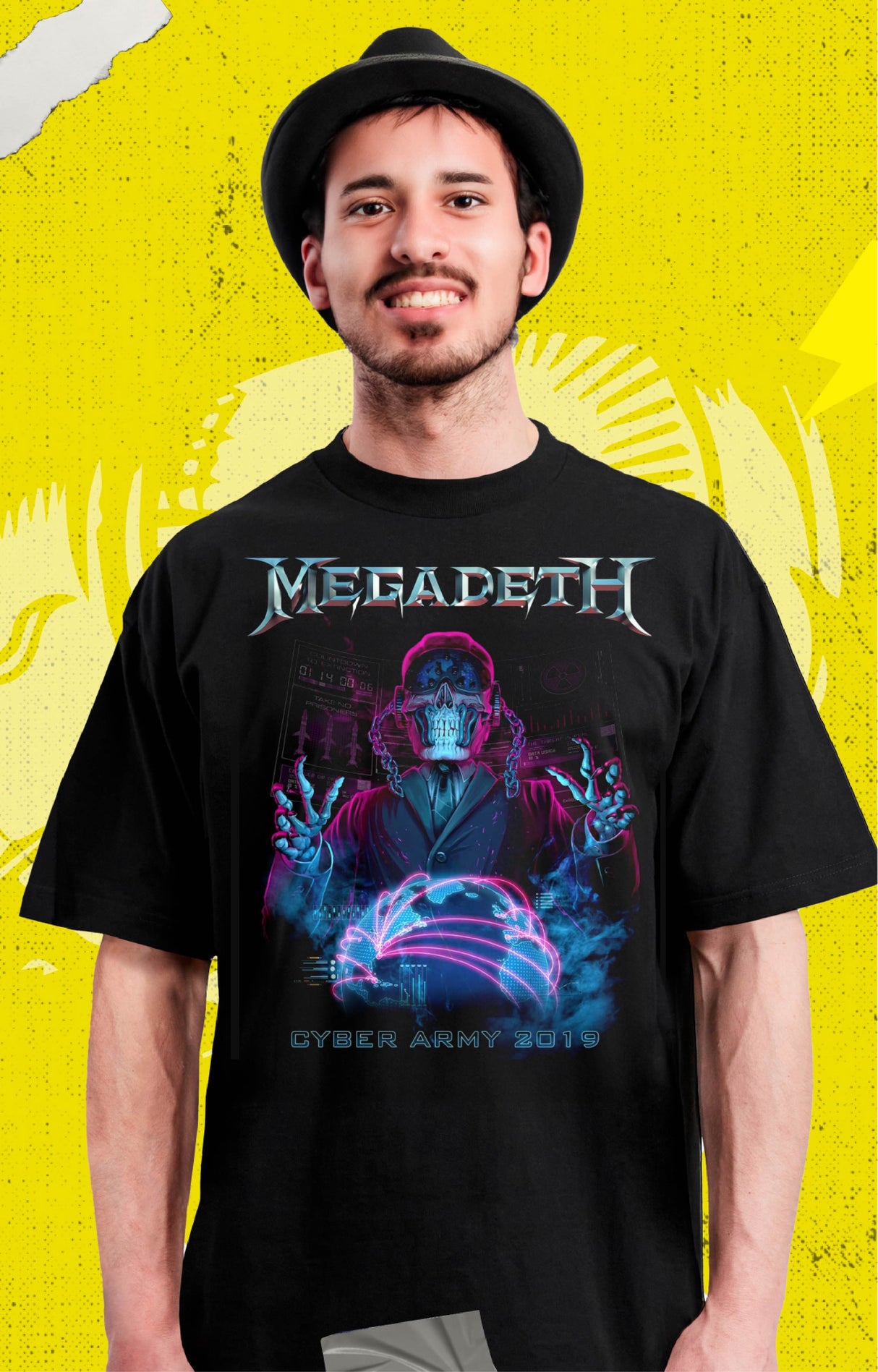Megadeth - Holograma - Polera