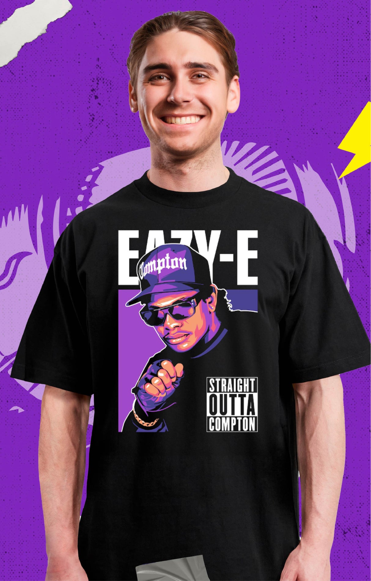 Easy E - Straight Outta Compton - Polera