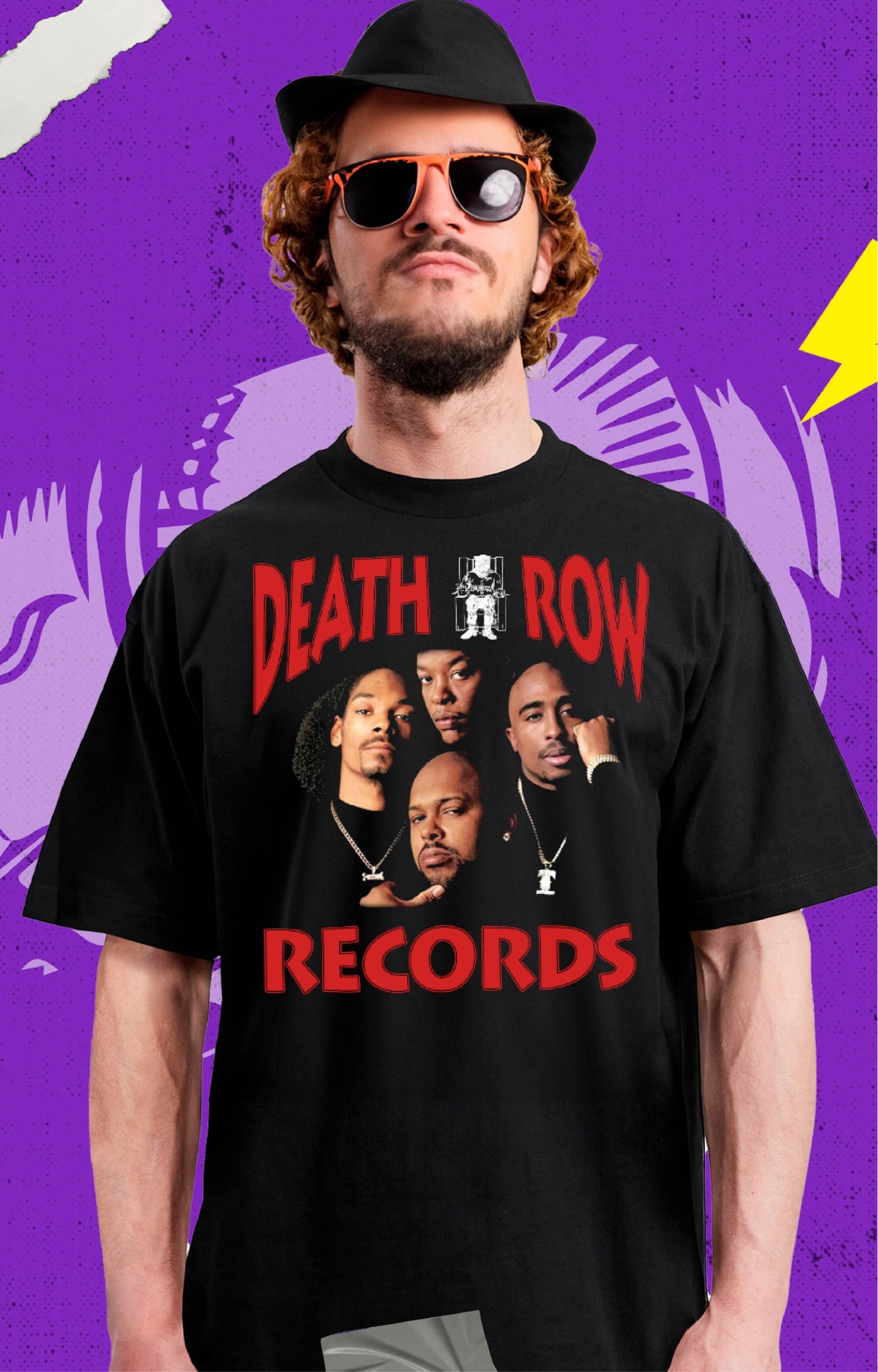 Death Row Records - Poster - Polera