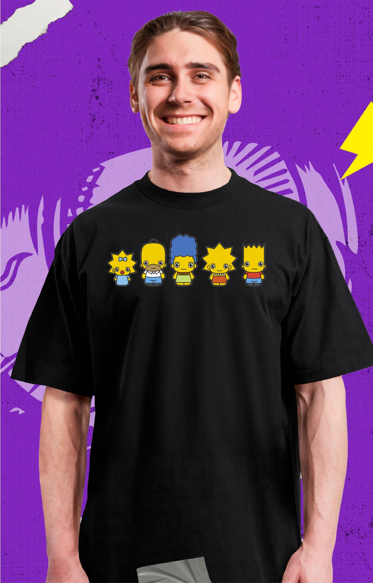 Los Simpsons - Chibi Simpsons - Polera