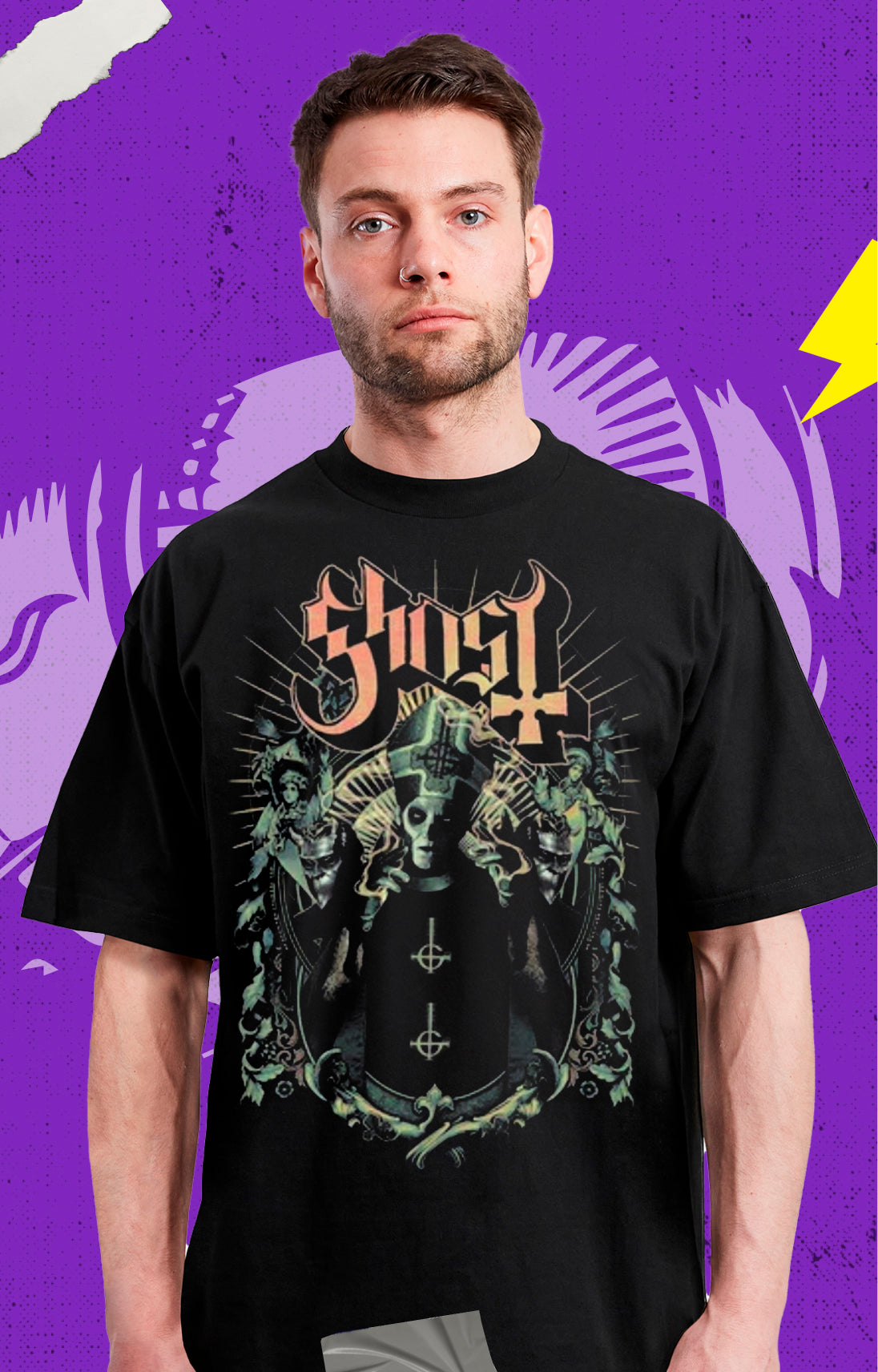 Ghost - Pope Church - Polera