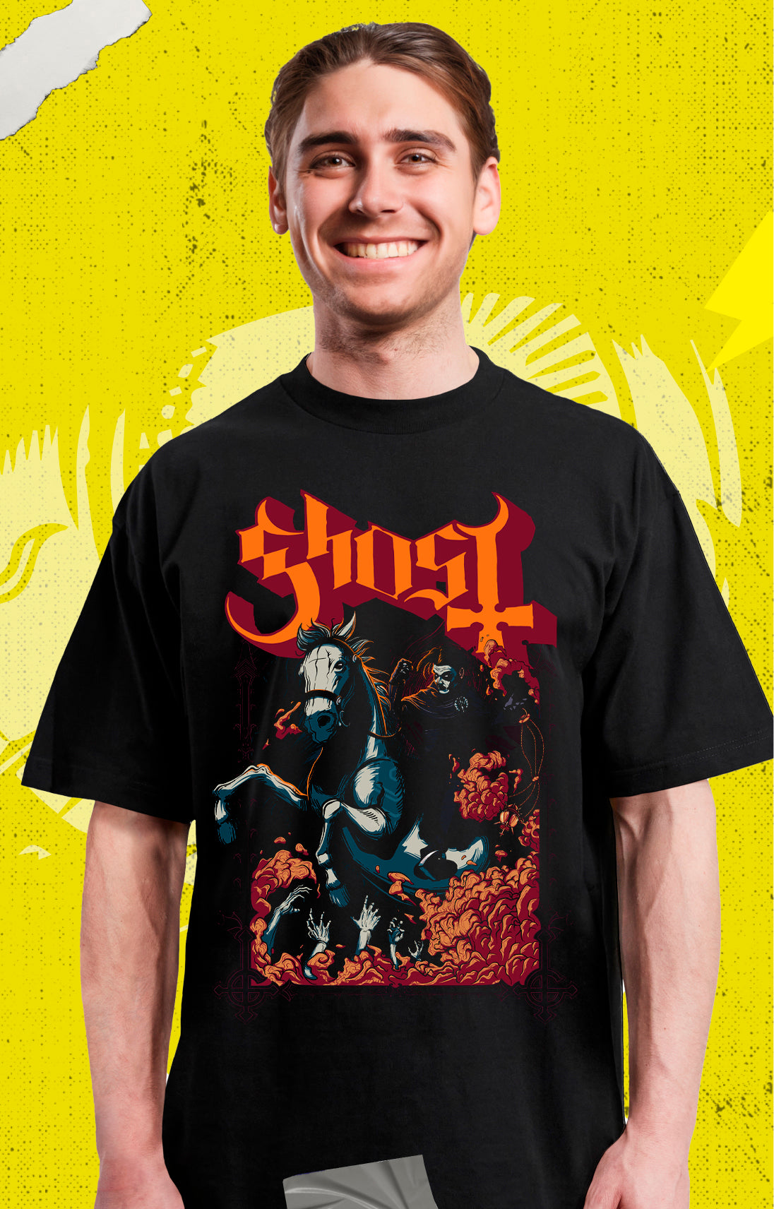 Ghost - Pope Horse - Polera
