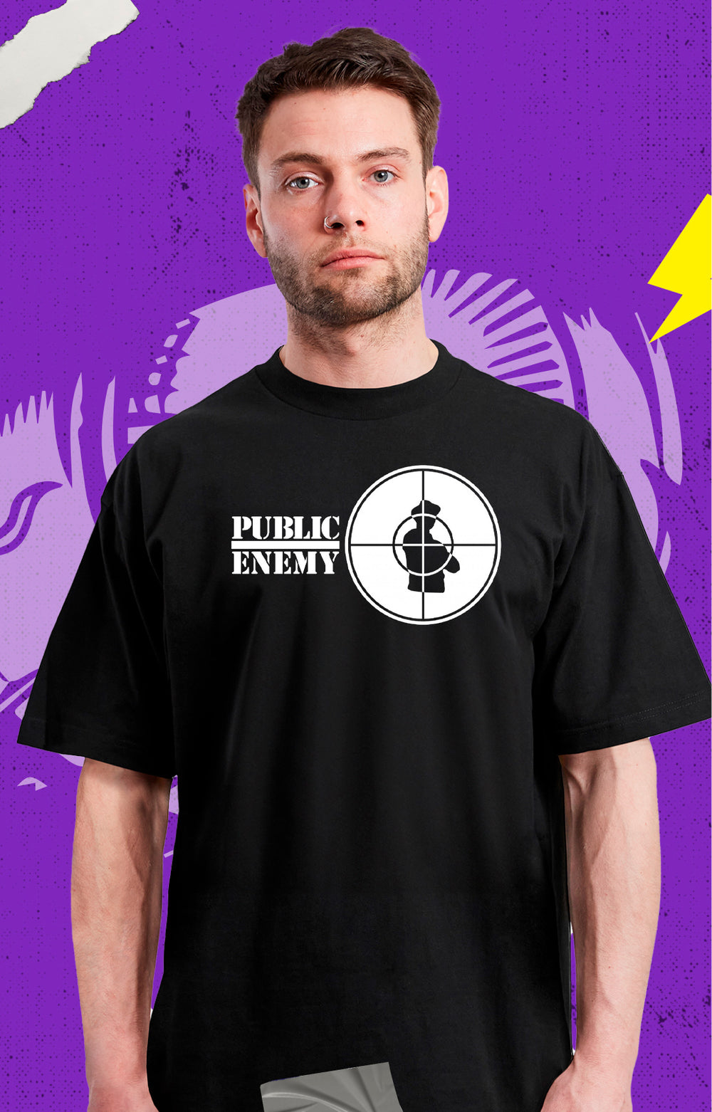Public Enemy - Logo - Polera
