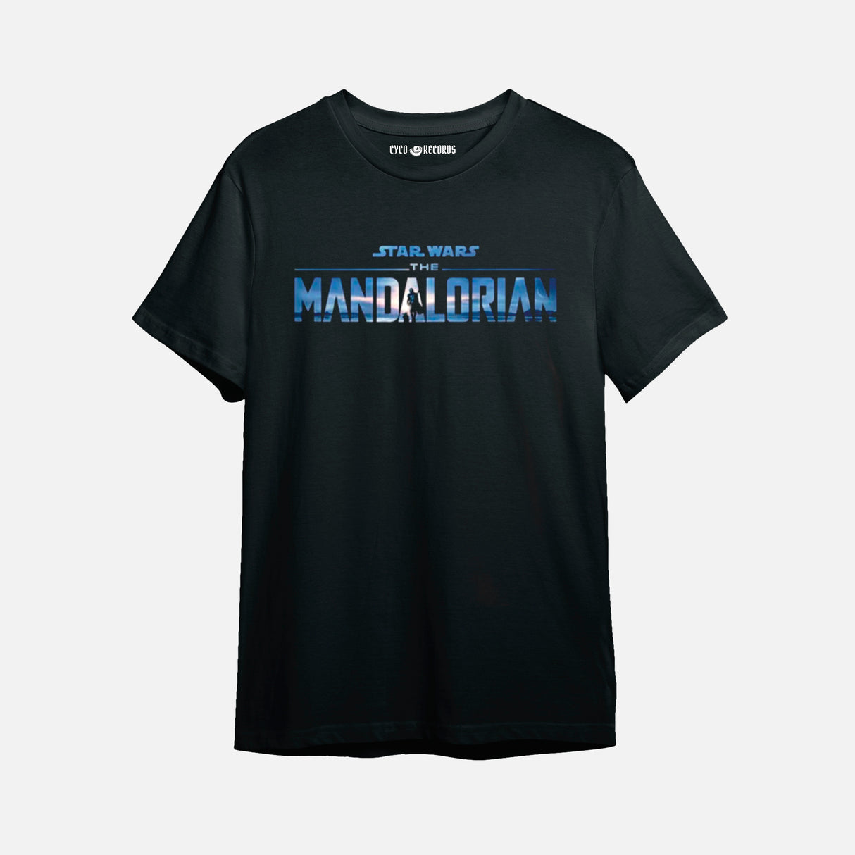 Mandalorian - Logo Negra Star Wars - Polera