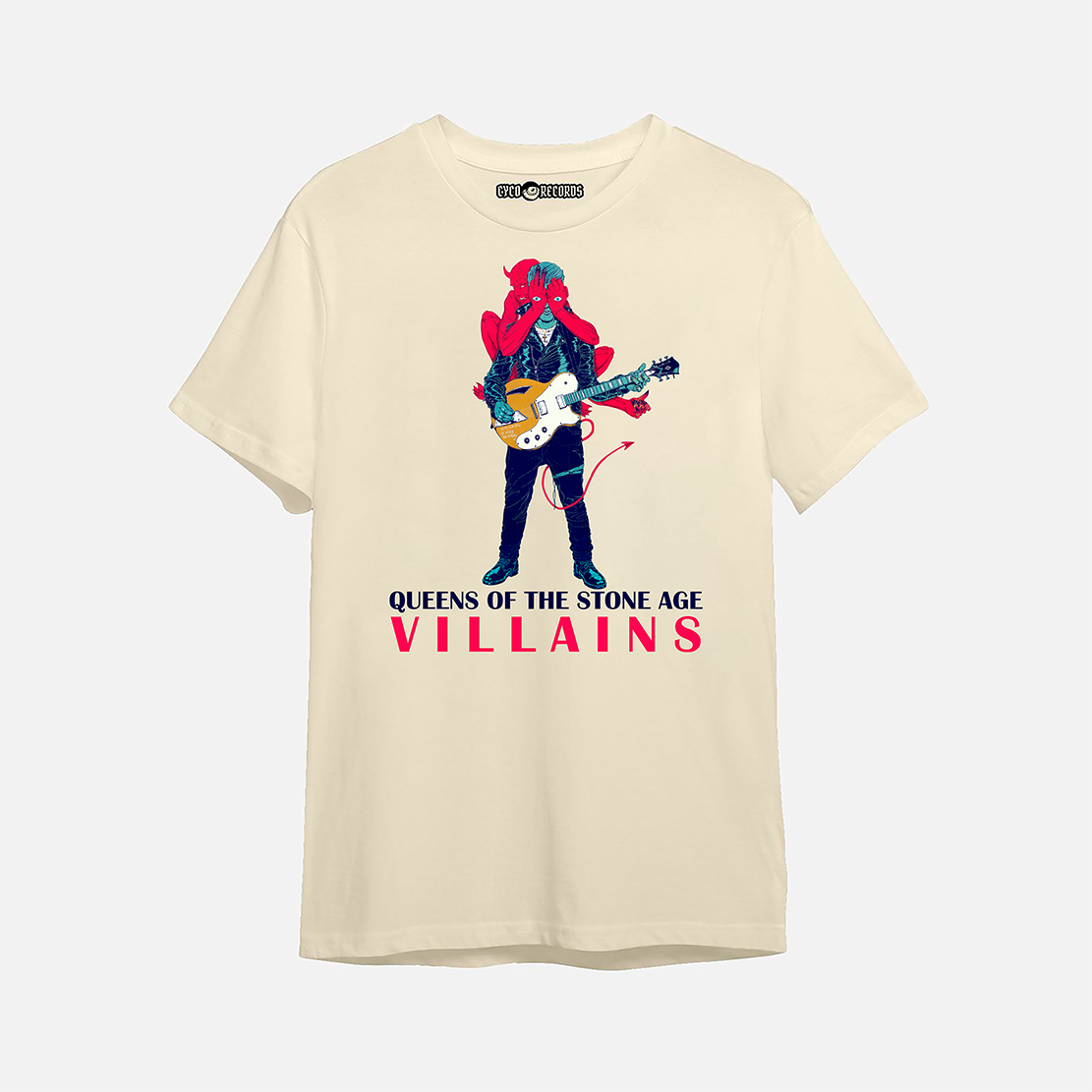 Queens of The Stone Age - Villains - Polera
