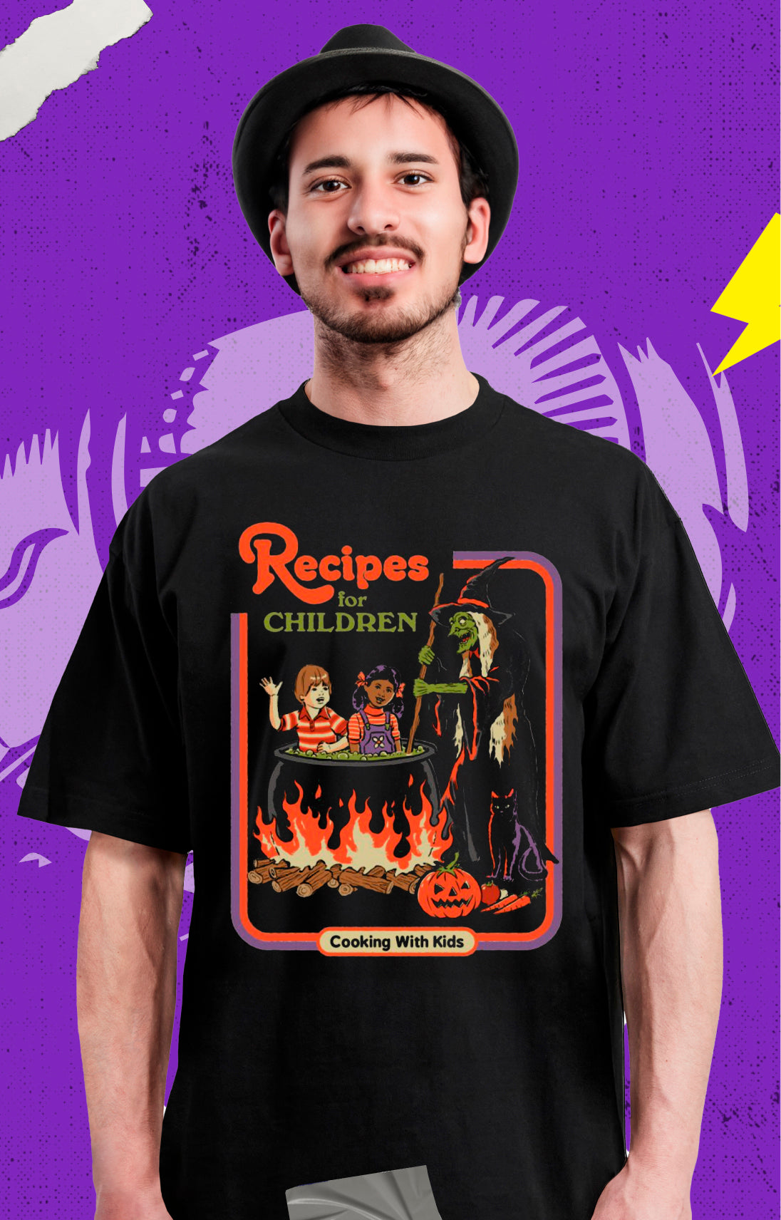 Vintage Evil Kids - Recipes For Children - Polera