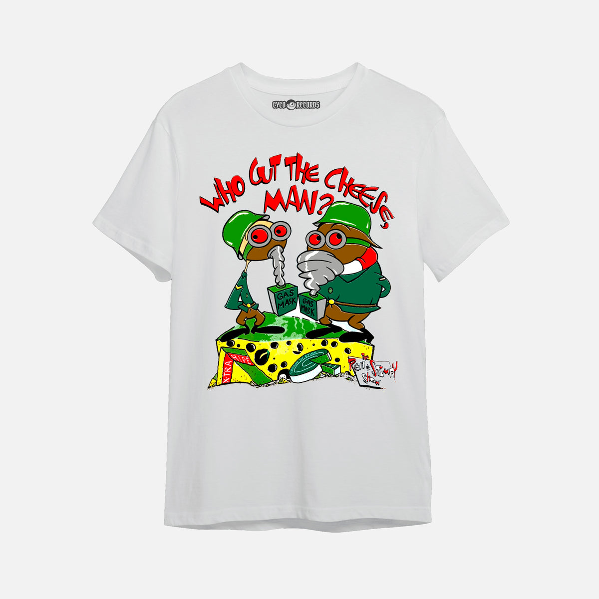 Ren & Stimpy - Cheese - Polera