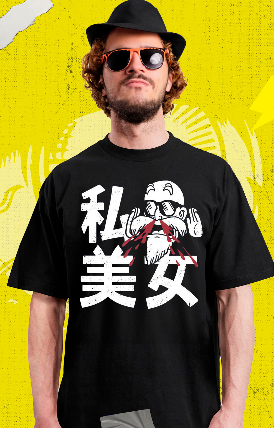 Dragon Ball - Maestro Roshi - Polera