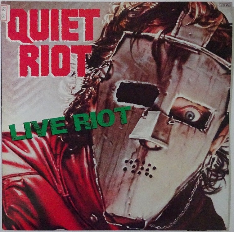 Quiet Riot – Live Riot - VINILO JAPONES (SIN OBI)